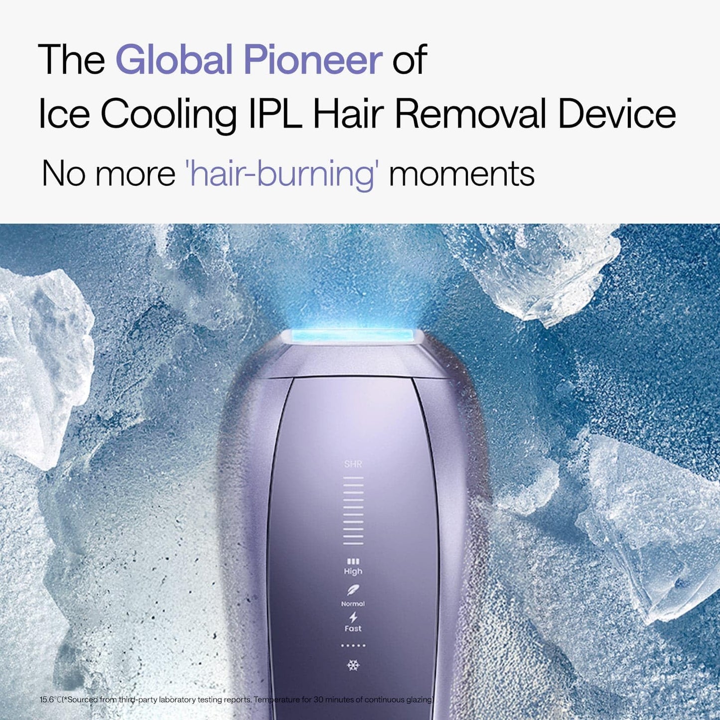 Ulike Air 10 IPL Hair Removal Device Dual Lights USHR Mode Painless Hair Removal