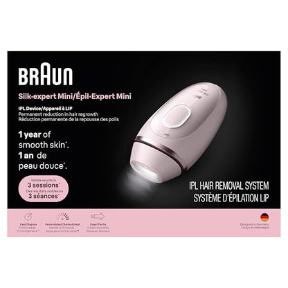 Braun Silk Expert Mini IPL Hair Removal Device At Home Permanent Hair Reduction IPL1111