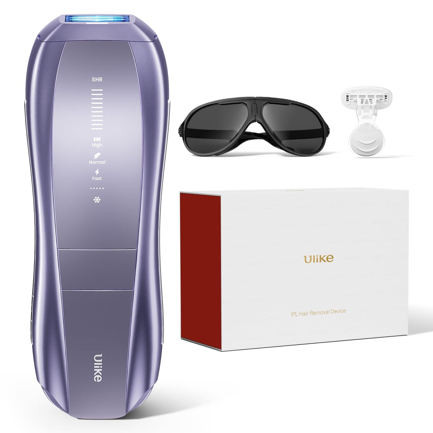 Ulike Air 10 IPL Hair Removal Device Dual Lights USHR Mode Painless Hair Removal