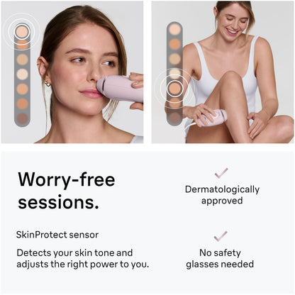 Braun Silk Expert Mini IPL Hair Removal Device At Home Permanent Hair Reduction IPL1111