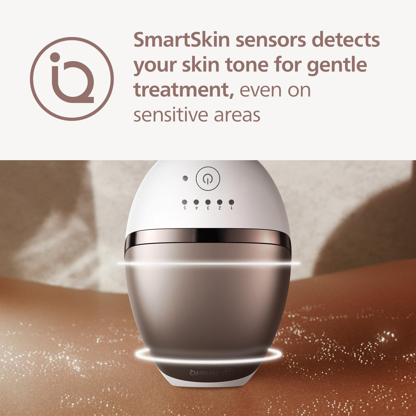 Philips Lumea 8000 IPL Hair Removal Device SenseIQ 3 Attachments BRI937