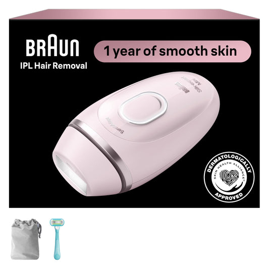 Braun Silk Expert Mini IPL Hair Removal Device At Home Permanent Hair Reduction IPL1111