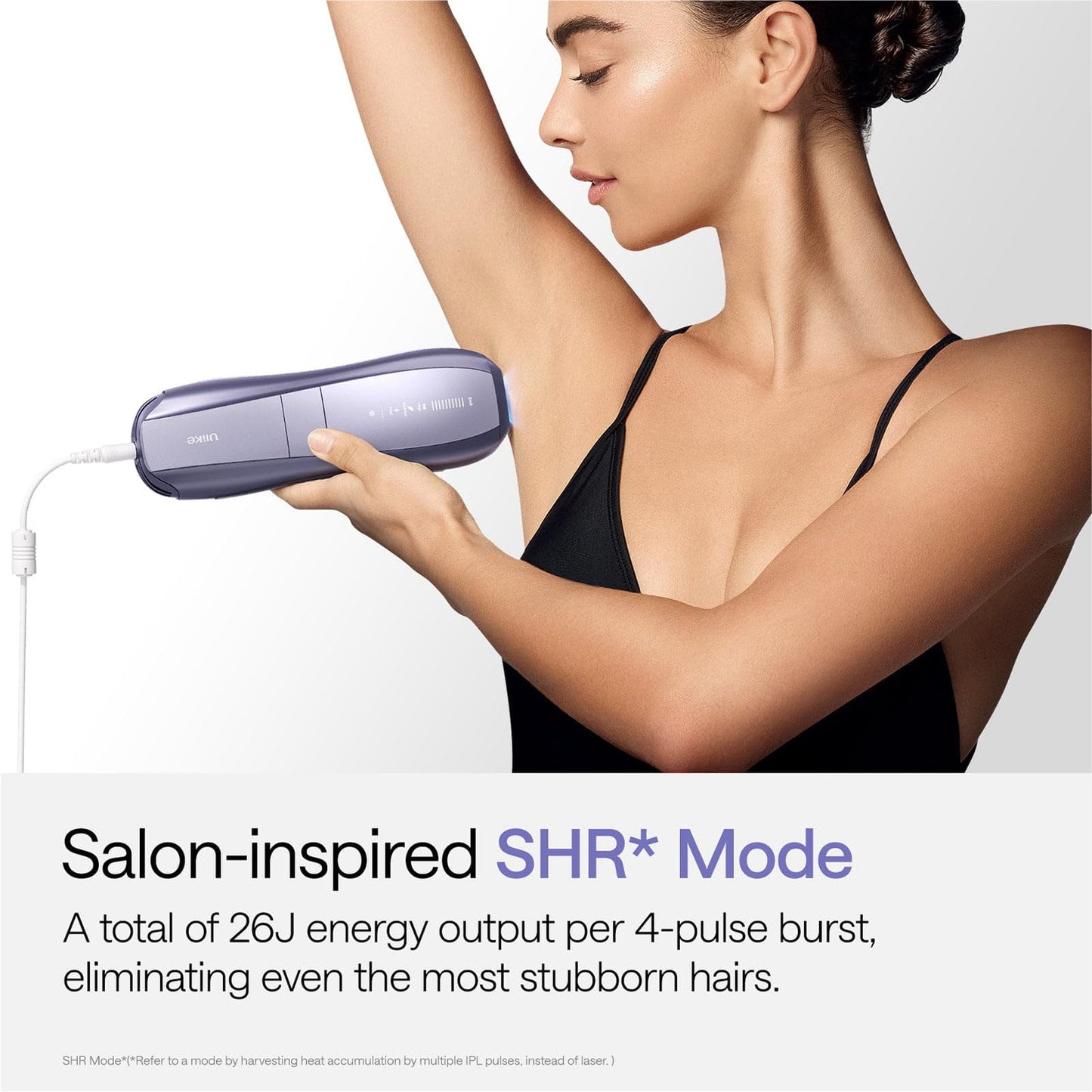Ulike Air 10 IPL Hair Removal Device Dual Lights USHR Mode Painless Hair Removal