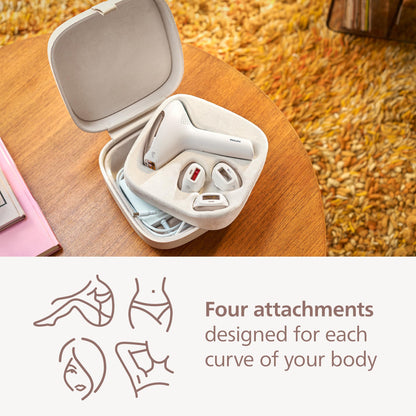 Philips Lumea 9000 IPL Hair Removal Device SenseIQ 4 Attachments BRI984